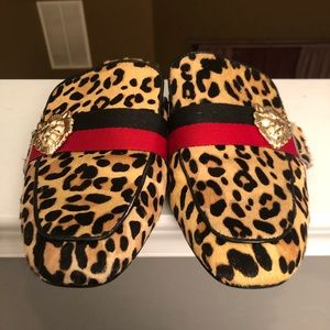Leopard Print Slides